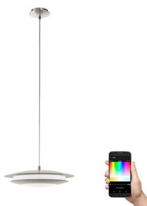 Eglo 98043 - LED RGBW Stmievateľný luster na lanku MONEVA LED/18W/230V