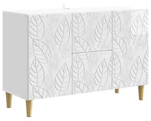 Servírovacia skriňa Biela s vysokým leskom 89 x 34,5 x 60 cm
