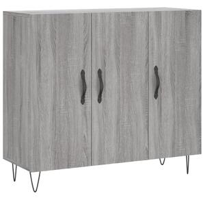 Komoda sivý dub sonoma 90x34x80 cm kompozitné drevo