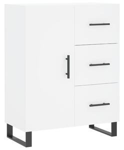 Komoda biela 69,5x34x90 cm kompozitné drevo