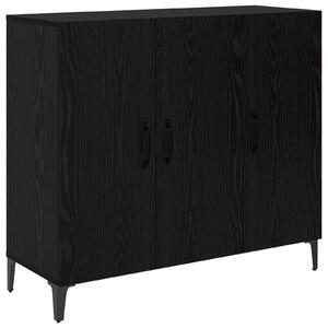 Servírovacia skriňa Čierny dub 34 x 90 x 80 cm Kompozitné drevo