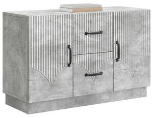 Servírovacia skriňa so zásuvkou Betónovo sivá 89 x 34,5 x 57 cm