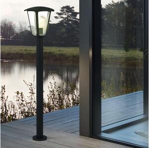 Eglo 98123 - Vonkajšia lampa MONREALE 1xE27/60W/230V IP44 výška 995 čierna