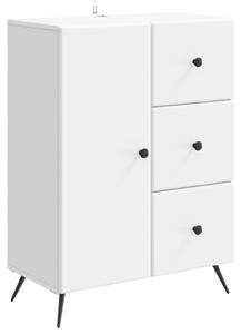 Servírovacia skriňa Biela 66 x 34,5 x 90 cm Kompozitné drevo