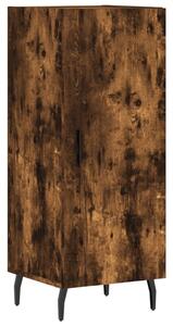 Komoda dymový dub 34,5x34x90 cm spracované drevo