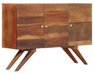 Komoda, hnedá, recyklovaný masív 110x30x75 cm