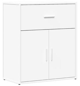 Komoda biela 60x31x70 cm kompozitné drevo