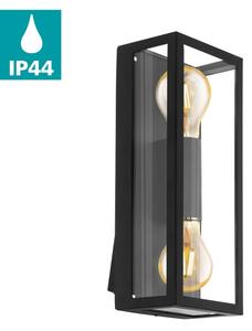 Eglo 98273 - Vonkajšie nástenné svietidlo ALAMONTE 2xE27/60W/230V IP44