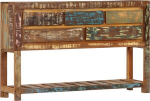 Komoda 120x30x75 cm, recyklovaný masív