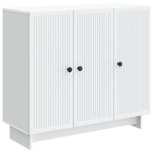 Servírovacia skriňa Biela 89 x 34,5 x 80 cm Kompozitné drevo