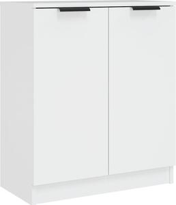 Komoda biela 60x30x70 cm spracované drevo