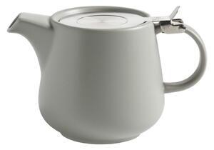 Svetlosivá porcelánová čajová kanvica so sitkom Maxwell & Williams Tint, 600 ml