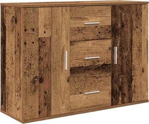 Komoda staré drevo 90x29,5x65 cm kompozitné drevo
