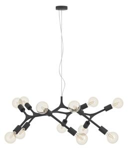 Eglo 98347 - Luster na lanku BOCADELLA 12xE27/60W/230V