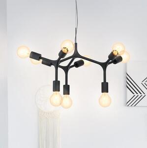 Eglo 98346 - Luster na lanku BOCADELLA 9xE27/60W/230V