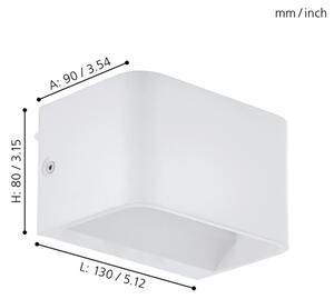 Eglo 98421 - LED Nástenné svietidlo SANIA LED/6W/230V