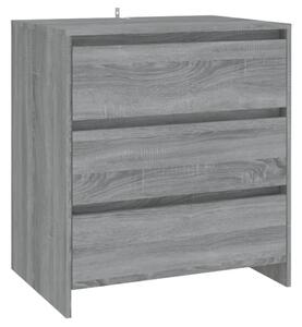 Komoda sivá sonoma 70x41x75 cm spracované drevo
