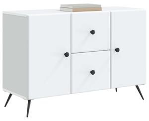 Servírovacia skriňa Biela 89 x 34,5 x 60 cm Kompozitné drevo