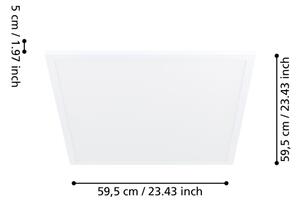 Eglo 98418 - LED stropné svietidlo so senzorom SALOBRENA-M LED/34W/230V