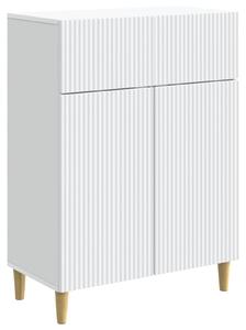 Servírovacia skriňa Biela 66 x 34,5 x 90 cm Kompozitné drevo