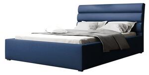 Jednolôžková čalúnená posteľ s roštom 120x200 BORZOW - krémová