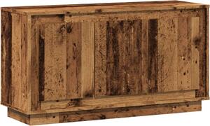 Komoda staré drevo 102x35x55 cm kompozitné drevo