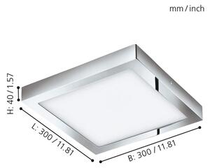 Eglo 98561 - LED RGBW stmievateľné stropné svietidlo FUEVA-C LED/21W/230V BT IP44