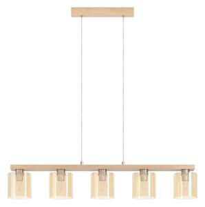 Eglo 901292 - Luster na lanku CASTRALVO 5xE27/28W/230V