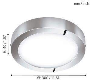 Eglo 98559 - LED RGB Stmievateľné stropné svietidlo FUEVA-C LED/21W/230V