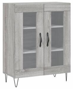 Komoda sivý dub sonoma 69,5x34x90 cm kompozitné drevo
