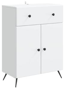 Servírovacia skriňa Biela 66 x 34,5 x 90 cm Kompozitné drevo