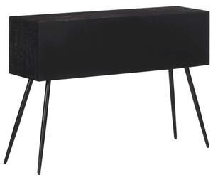 Konzolový stolík so zásuvkami 116x30x76 cm recykl. tíkový masív