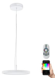 Eglo 33675 - LED RGBW Stmievateľný luster na lanku CERIGNOLA-C LED/21W/230V + DO