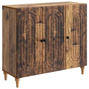Servírovacia skriňa Staré drevo 89 x 34,5 x 80 cm