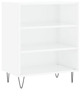 Komoda lesklá biela 57x35x70 cm kompozitné drevo