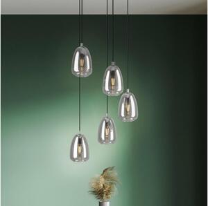 Eglo 98617 - Luster na lanku ALOBRASE 5xE27/40W/230V
