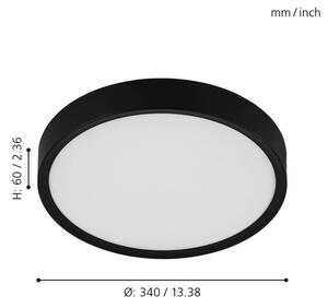 Eglo 98603 - LED Stropné svietidlo MUSURITA LED/16,8W/230V