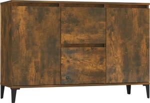 Komoda dymový dub 102x35x70 cm spracované drevo
