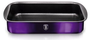 BERLINGERHAUS Plech na pečenie s titánovým povrchom Purple Metallic Line 35x27cm BH-6797