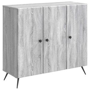 Servírovacia skriňa Sivá sonoma 89 x 34,5 x 80 cm