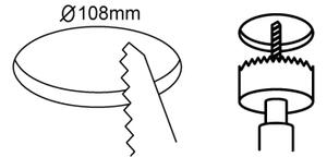 Eglo 98632 - SADA 3x LED zapustených svietidiel FUEVA 3xLED/5W/230V
