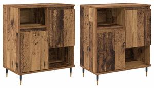 Komody 2 pcs Staré drevo