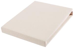 NAPÍNACIA PLACHTA, džersej, krémová, 90-100/200-220 cm Novel - Obliečky & plachty, Online Only