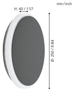Eglo 98712 - LED vonkajšie nástenné svietidlo MONGODIO LED/11,5W/230V IP44