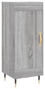Komoda sivý dub sonoma 34,5x34x90 cm spracované drevo