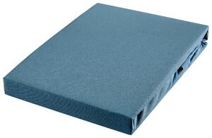 NAPÍNACIA PLACHTA, džersej, petrolejová, 90-100/200-220 cm Novel - Obliečky & plachty, Online Only