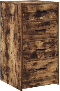 Servírovacia skriňa Tmavý dub 40 x 41 x 75 cm Kompozitné drevo