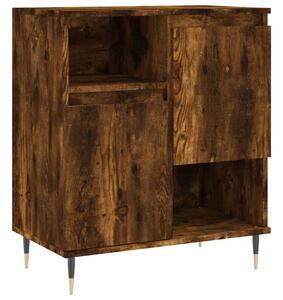 Komoda dymový dub 60x35x70 cm spracované drevo