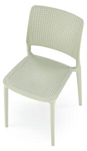 Mentolová plastová stolička K514