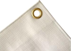 Biela plachta s rozmermi 3 x 4 (12m²) 280 g/m²